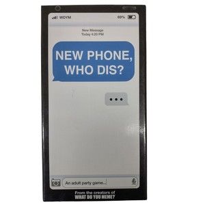 New Phone Who Dis? What Do You Meme? An Adult Party Card Game (Partial Deck)